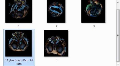 Product picture 5 Cyber Boobs Dark Art Feb 27 2011