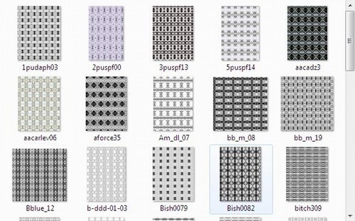 Product picture 50 Black And White Patterns Set 2 Pack 5